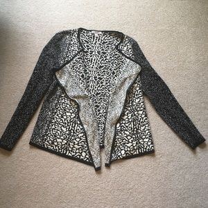 Animal Print Cardigan